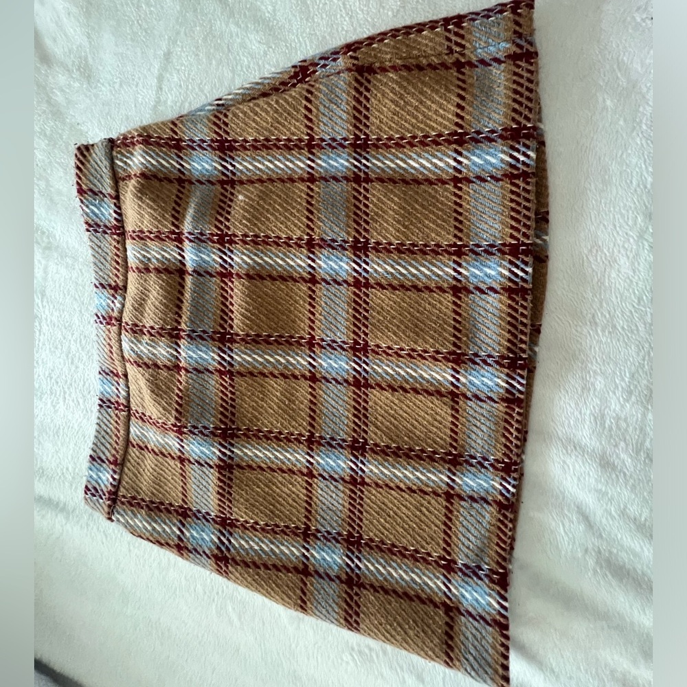 Plaid skirt